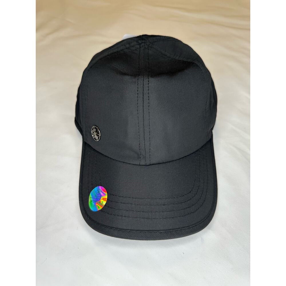 Gaiam Odyssey Running Hat Women’s Black Adjustable Strapback NWT